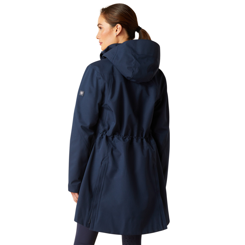Ariat Women's Costal Long H20 Parka - Navy Eclipse-1
