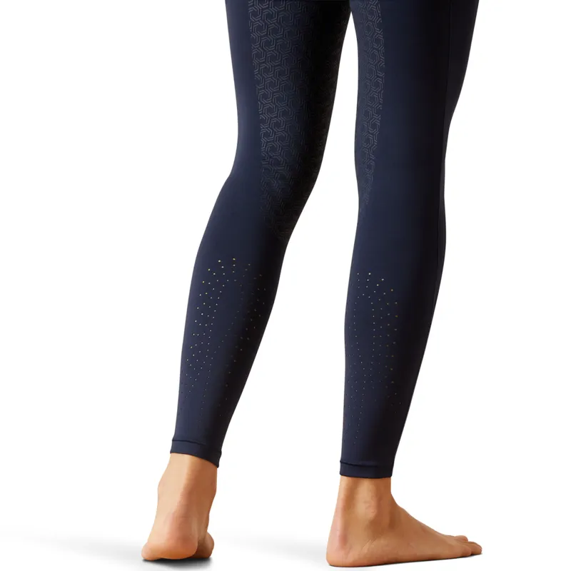 Ariat Women's Eos 2.0 Full Seat Tights - Navy Eclipse-3