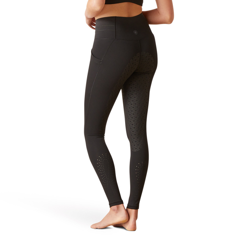 Ariat Women's Eos 2.0 Full Seat Tights - Black-1