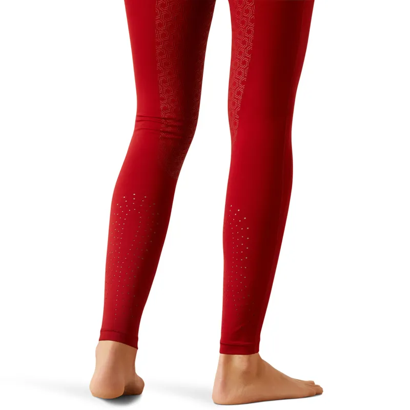 Ariat Women's Eos 2.0 Full Seat Tights - Sun-Dried Tomato-4