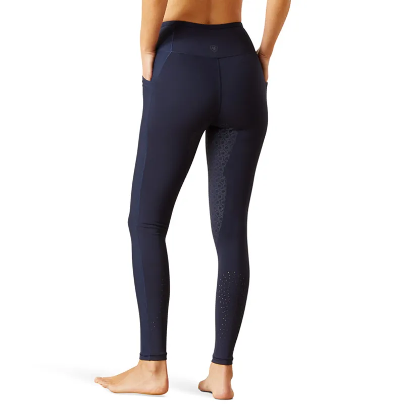 Ariat Women's Eos Chic Half Grip Tights - Navy Eclipse-1