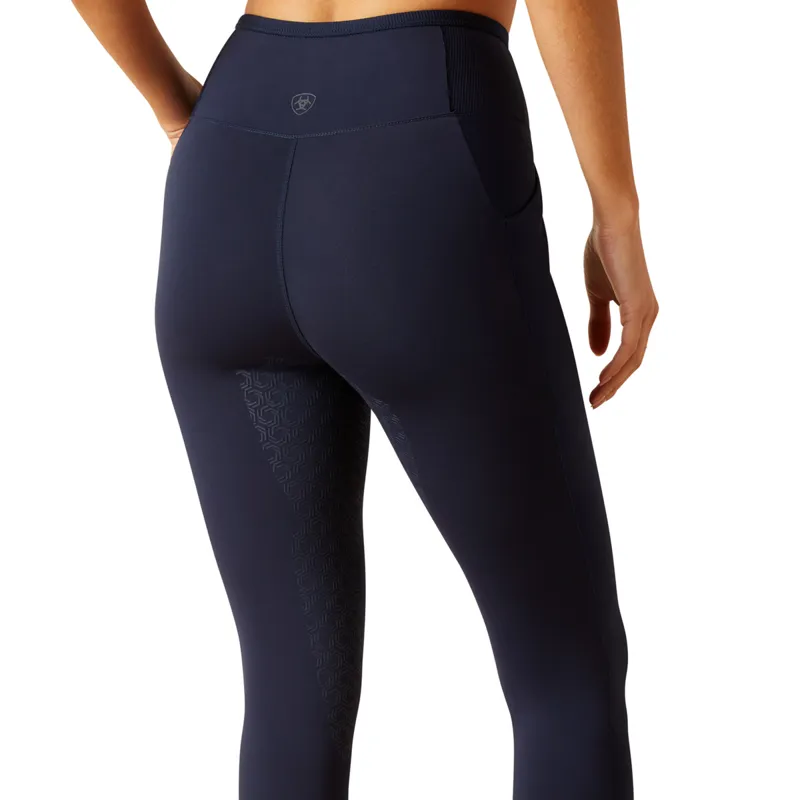 Ariat Women's Eos Chic Half Grip Tights - Navy Eclipse-3