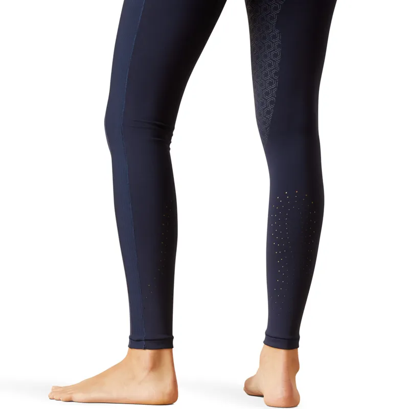 Ariat Women's Eos Chic Half Grip Tights - Navy Eclipse-4