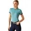 Ariat Women's Bandera 1/4 Zip Polo - Brittany Blue