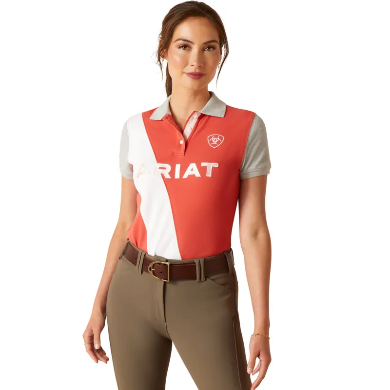 Ariat Women's Taryn Polo - Baked Apple