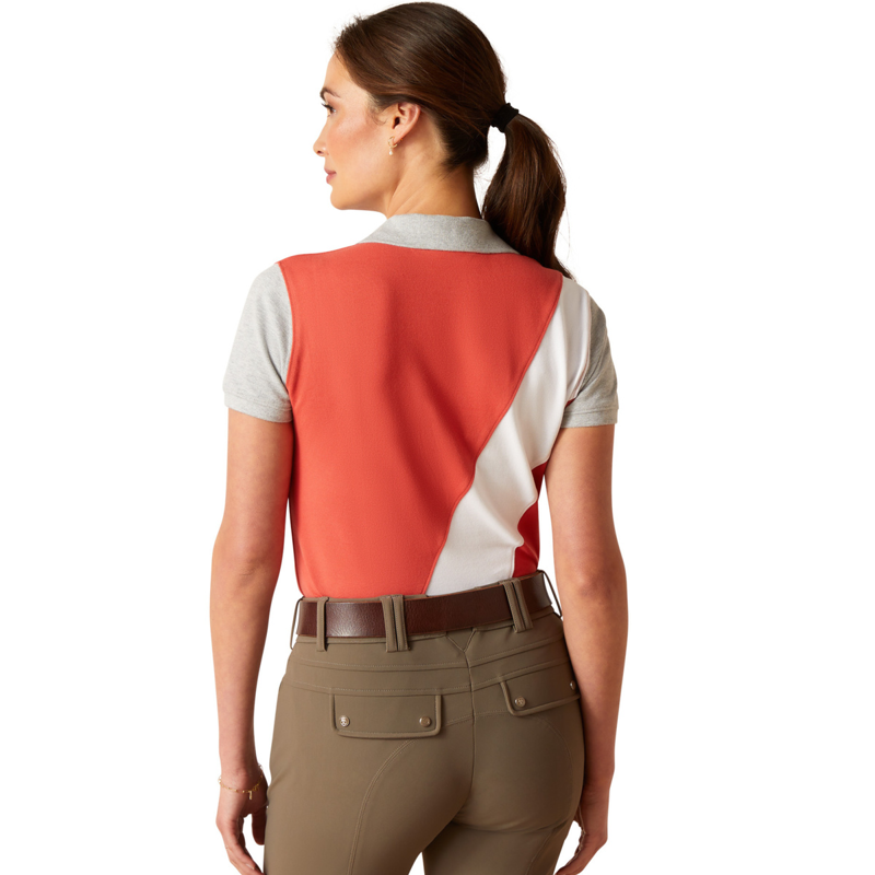 Ariat Women's Taryn Polo - Baked Apple-1