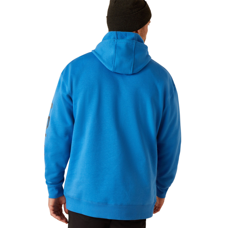 Ariat Men's Rebar Graphic Hoodie - Campanula-1