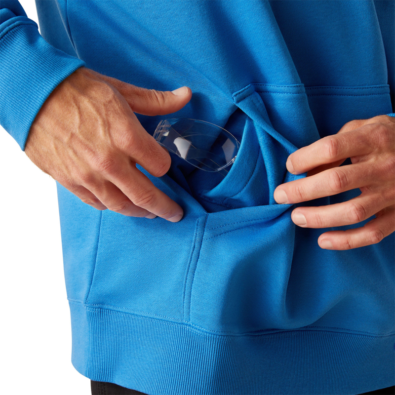 Ariat Men's Rebar Graphic Hoodie - Campanula-3