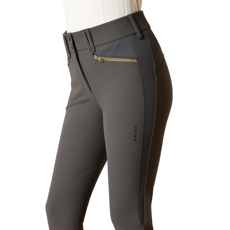 Ariat Women's Tri Factor X Bellatrix Full Seat Breech - Ebony-1