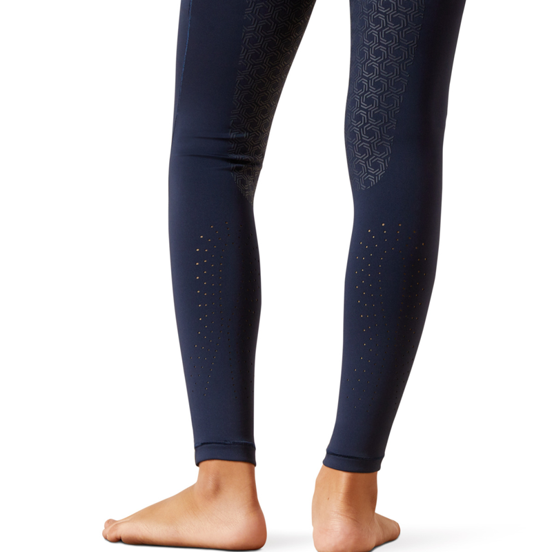 Ariat Youth Eos 2.0 Full Seat Tights - Navy-3