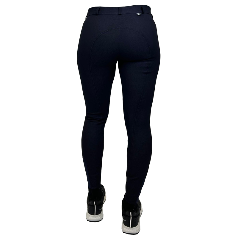 John Whitaker Liza Woven Breeches - Navy-1