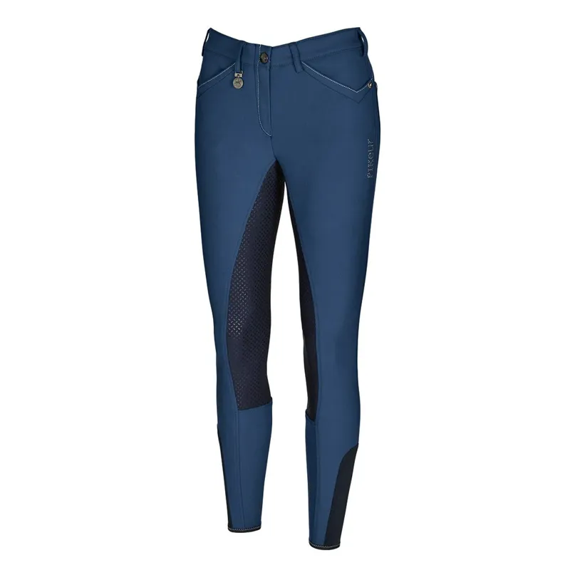 Pikeur Ladies Piana Grip Breeches - Insignia Blue/Night Blue