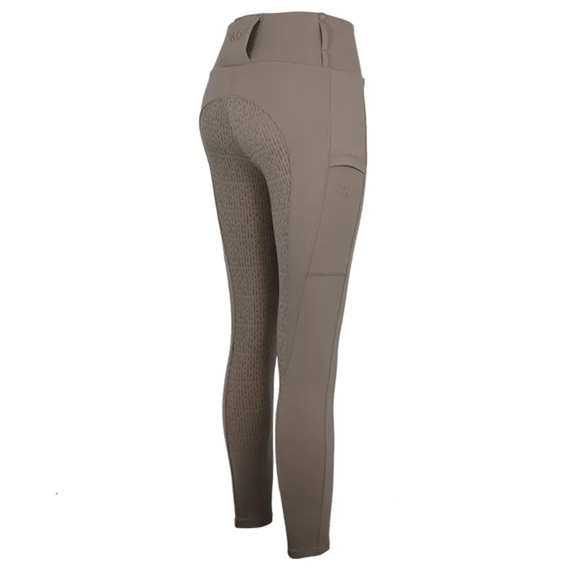 Woof Wear All Season Riding Tights - Full Seat - Stone
