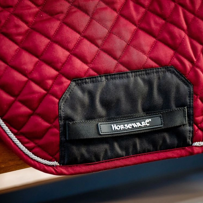 Horseware Signature Jumping Pad - Burgundy-1