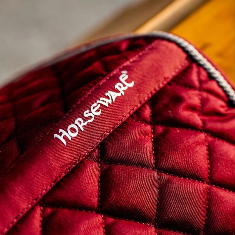 Horseware Signature Jumping Pad - Burgundy-3
