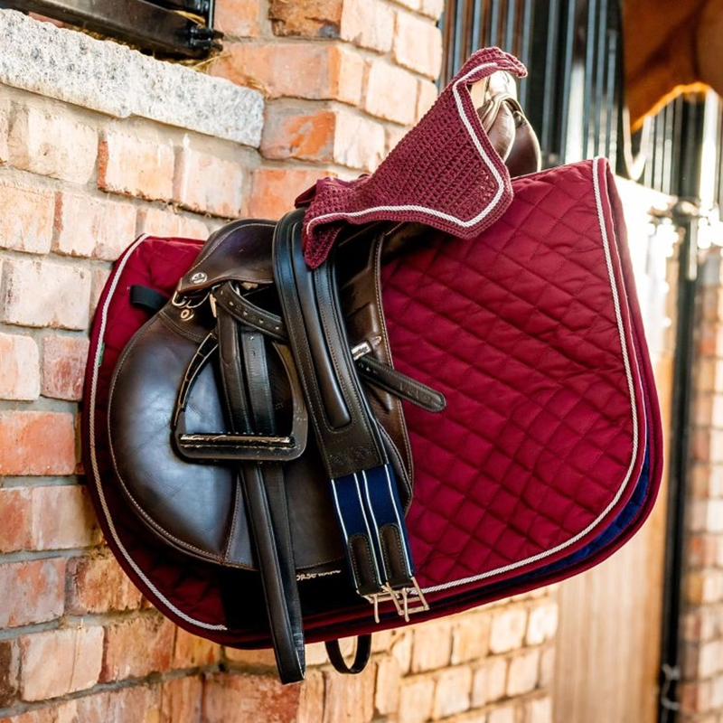 Horseware Signature Jumping Pad - Burgundy-5