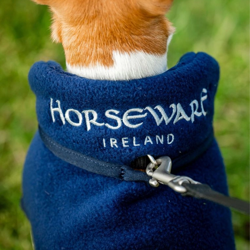 Horseware Signature Dog Fleece - Navy -4