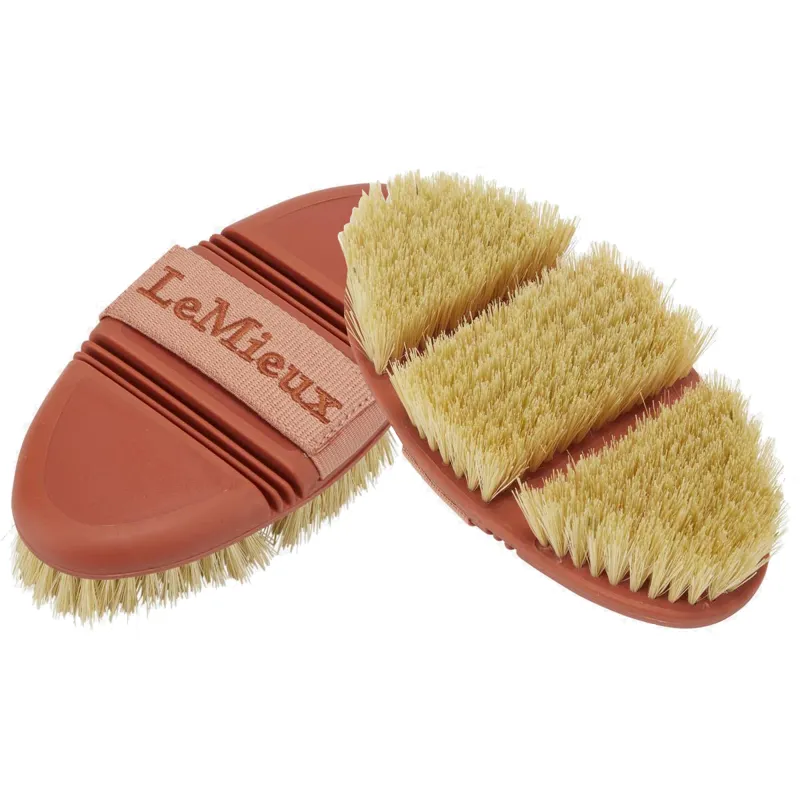LeMieux Flexi Scrubbing Brush - Apricot