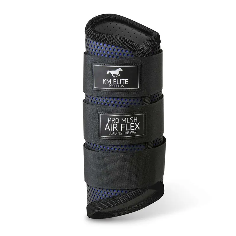 KM Elite Pro Mesh Event Boots Hind - Black/Electric Blue