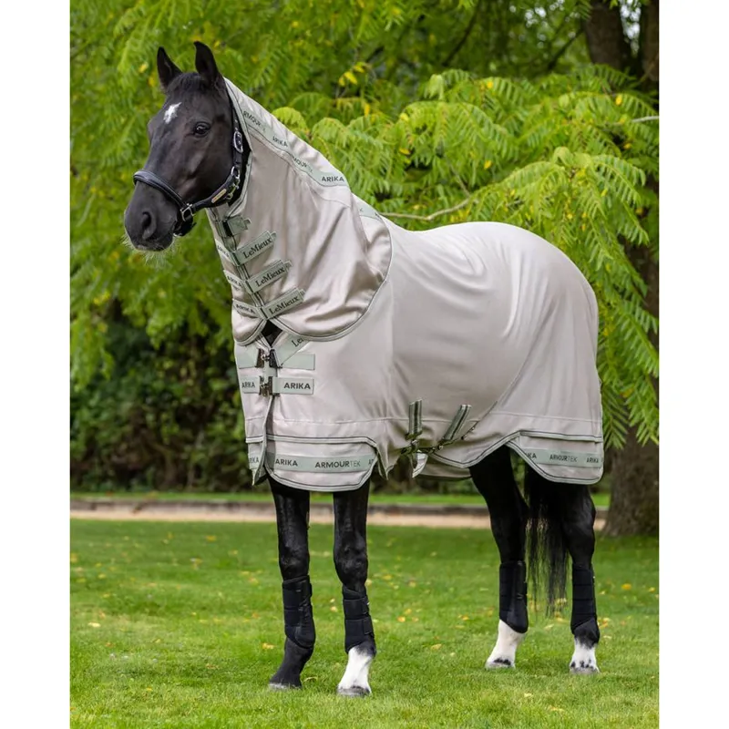 LeMieux Arika Armour-Tek Fly Rug - Stone/Fern