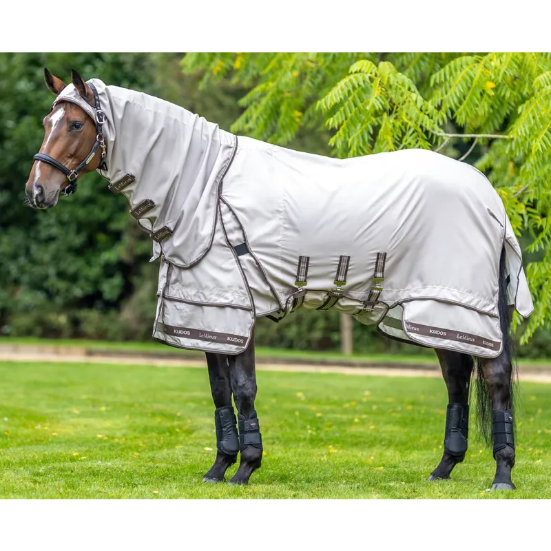 LeMieux Kudos Sweet Itch Rug - Stone