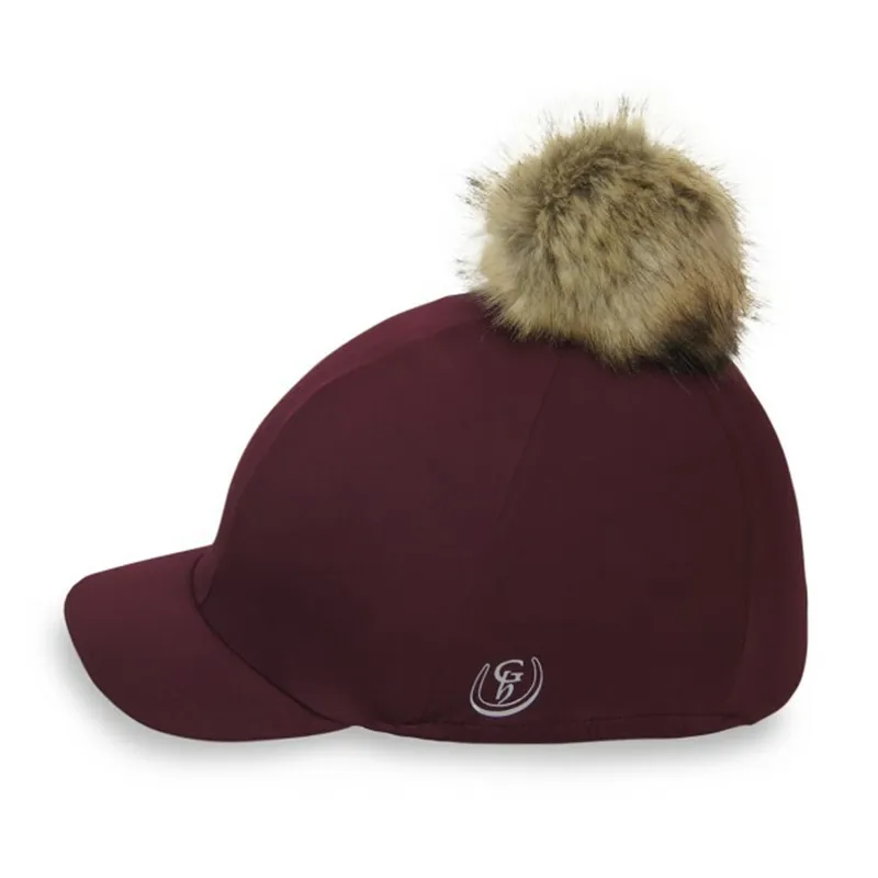 Gatehouse Stretch Hat Cover - Burgundy