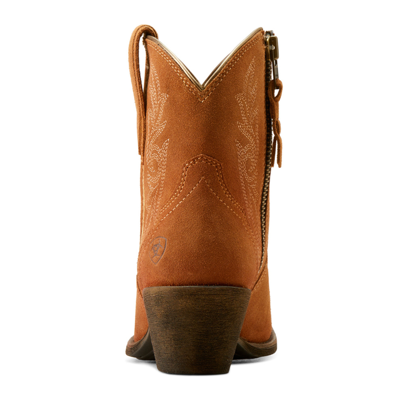Ariat Women's Harlan Western Boot - Walnut Suede-3