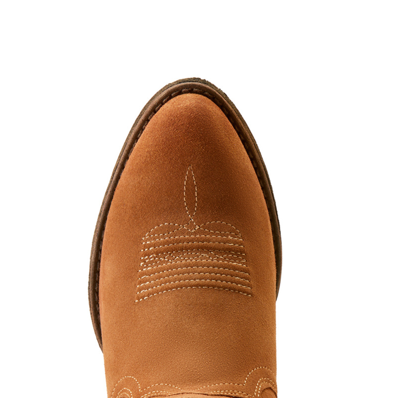 Ariat Women's Harlan Western Boot - Walnut Suede-5