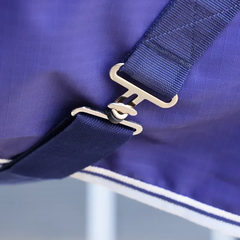 Shires Highlander Original Lite Turnout Rug - Navy-3