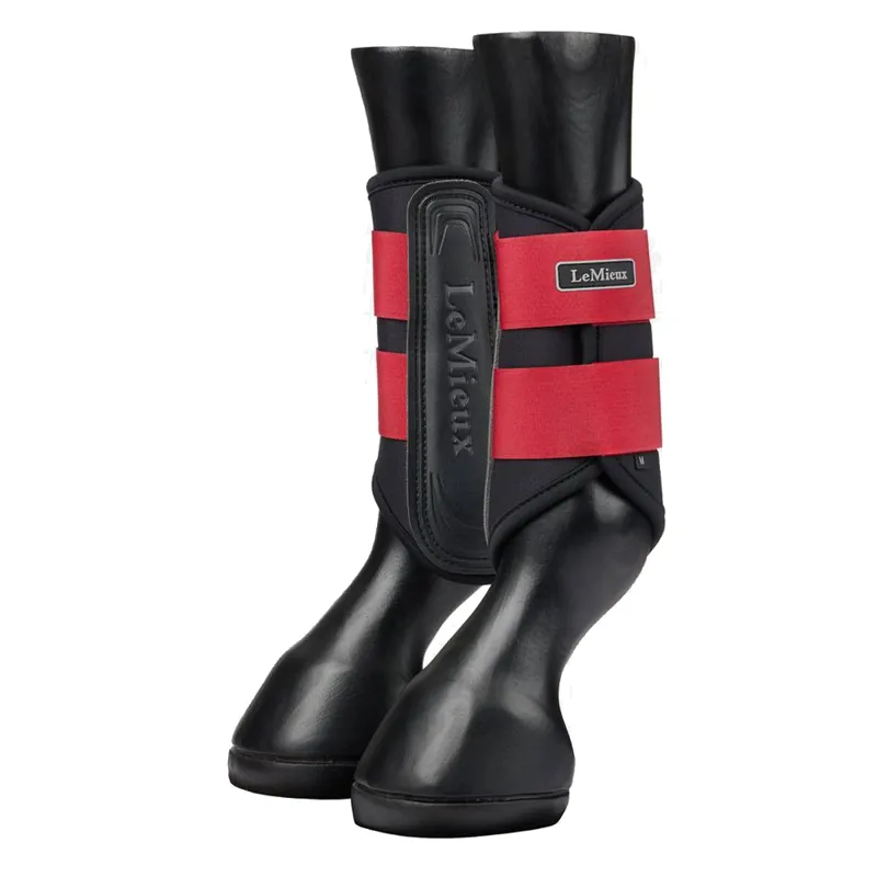 LeMieux Grafter Brushing Boot - Chilli