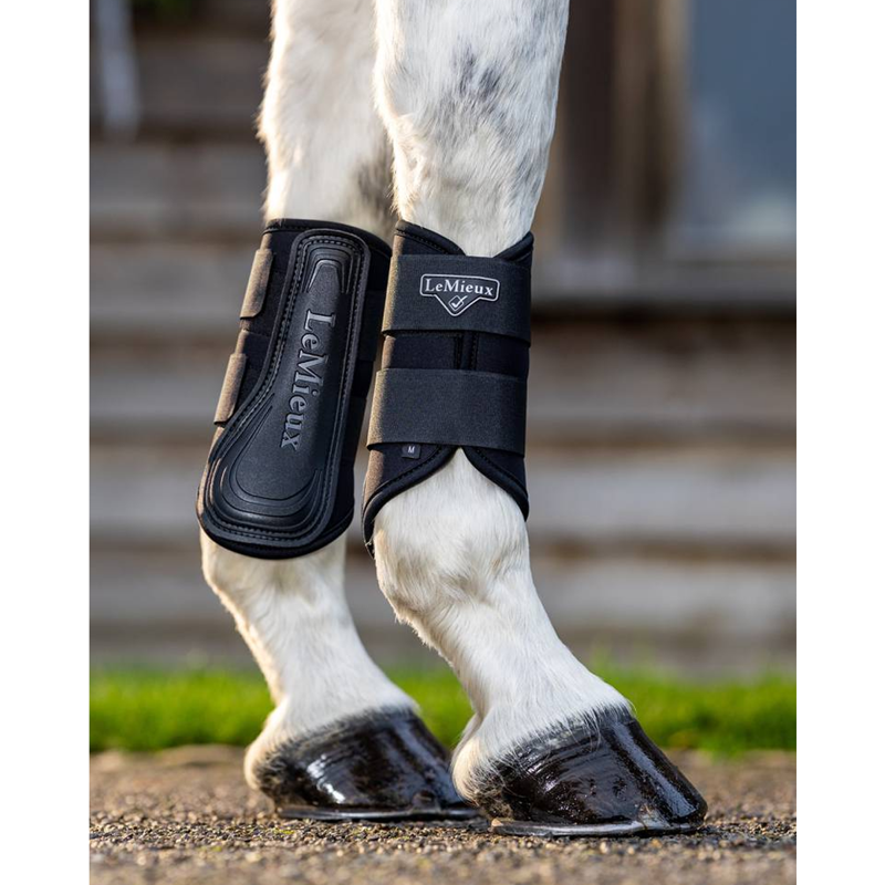 LeMieux Grafter Brushing Boot - Black-1