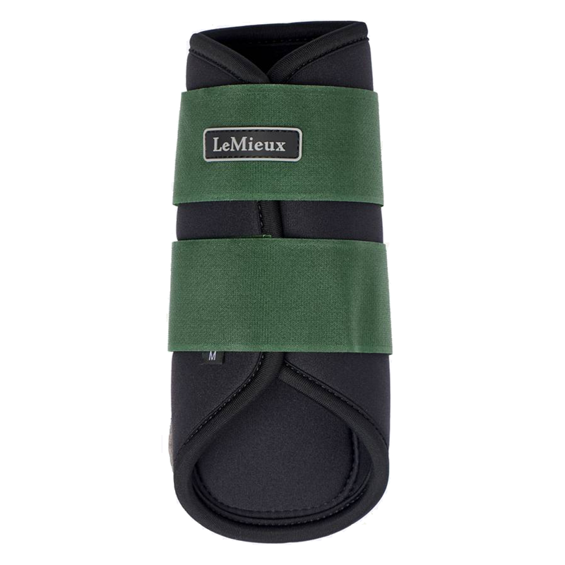 LeMieux Grafter Brushing Boot - Hunter Green-2
