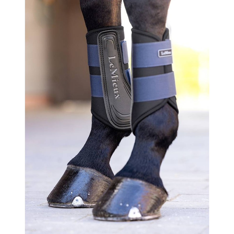 LeMieux Grafter Brushing Boot - Navy-3