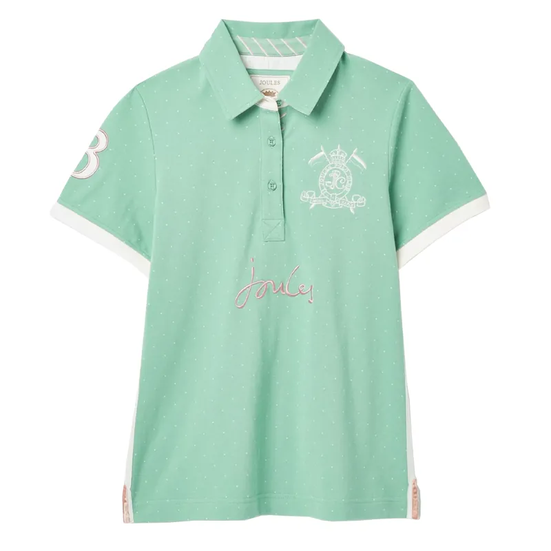 Joules Beaufort Ladies Polo - Green 