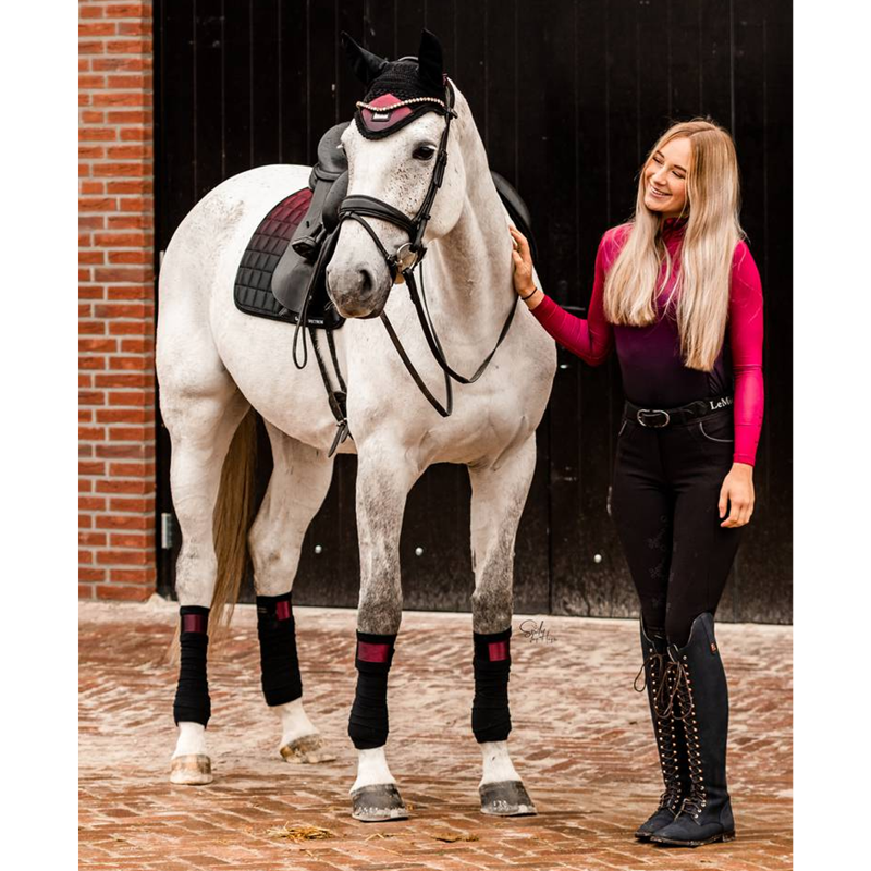 LeMieux Spectrum Polo Bandages - Mulberry-1