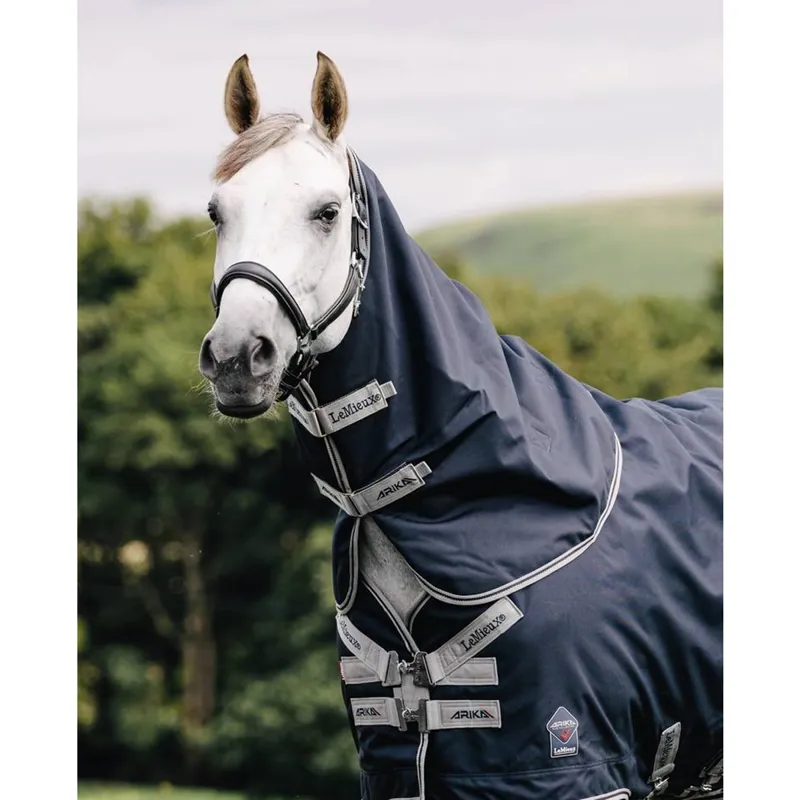 LeMieux Arika Storm-Tek Neck Cover 50g - Navy