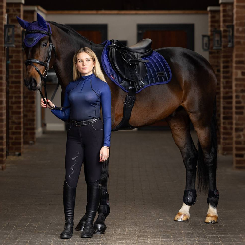 LeMieux Spectrum Close Contact Square - Ink Blue-1