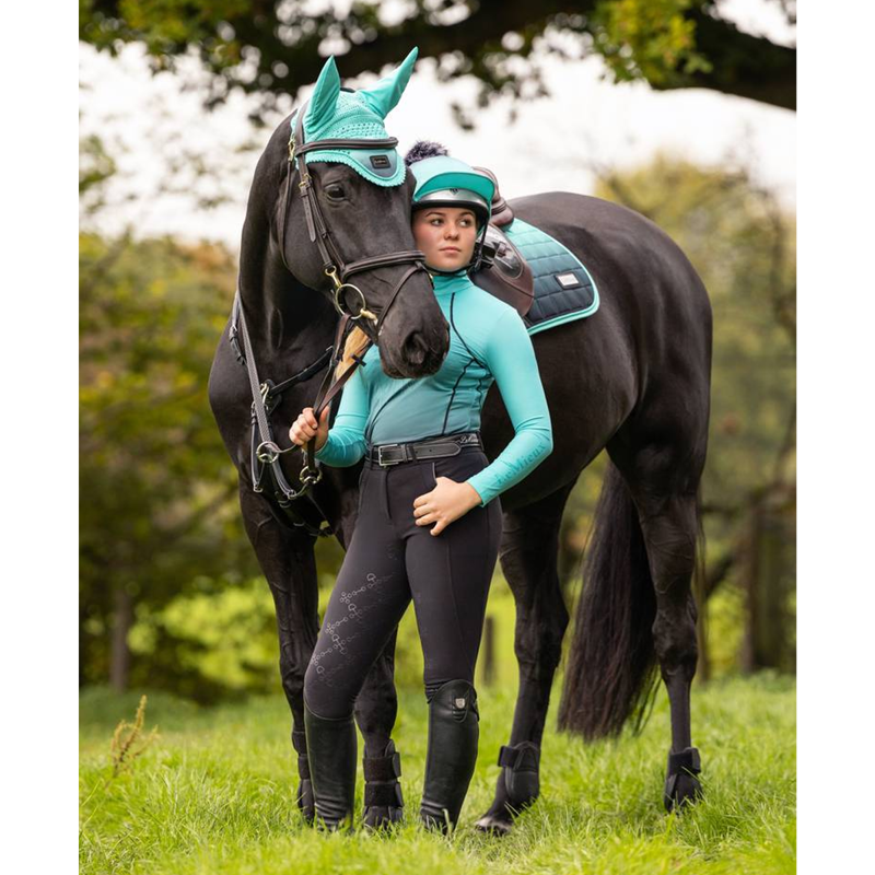 LeMieux Spectrum Fly Hood - Azure-2