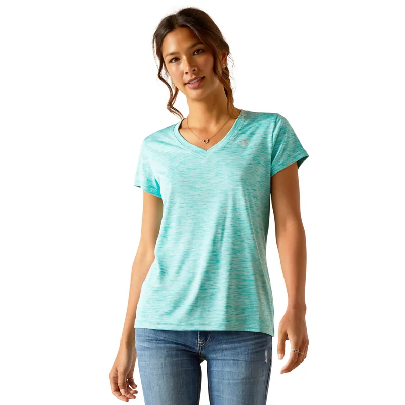 Ariat Women's Laguna Short Sleeve Top - Baltic