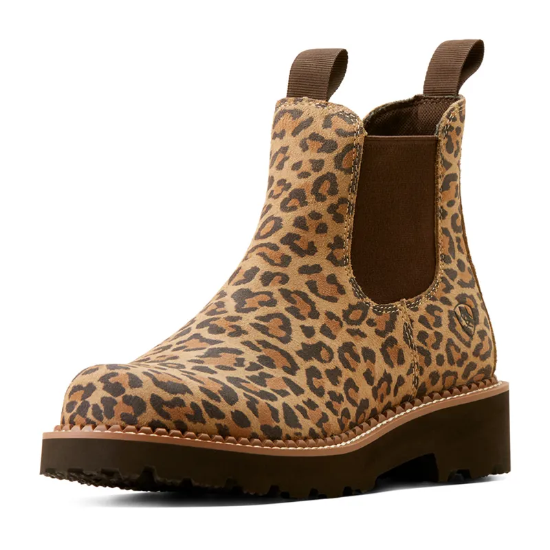 Ariat Women's Fatbaby Twin Gore Western Boots - Cheetah