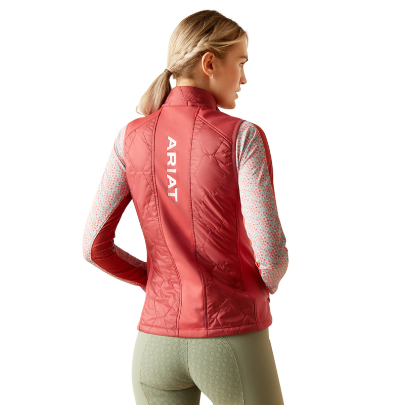Ariat Women's Fusion Insulated Vest -  Slate Rose-1