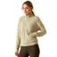 Ariat Women's Friday Cotton 1/2 Zip Sweatshirt - Heather Laurel Green