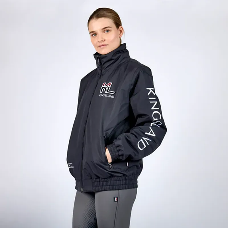 Kingsland KLVayan Unisex Bomber Jacket - Navy