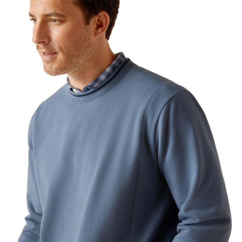 Ariat Men's Tedstock Sweatshirt - Bluefin-2