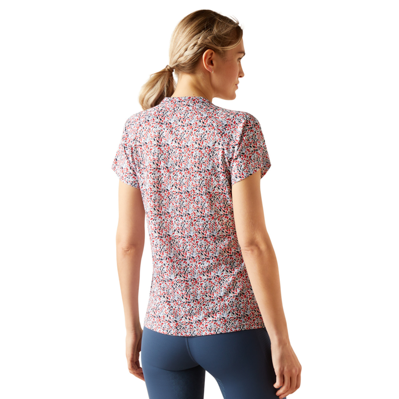 Ariat Women's Labyrinth 1/4 Zip Base Layer - Foliole-1