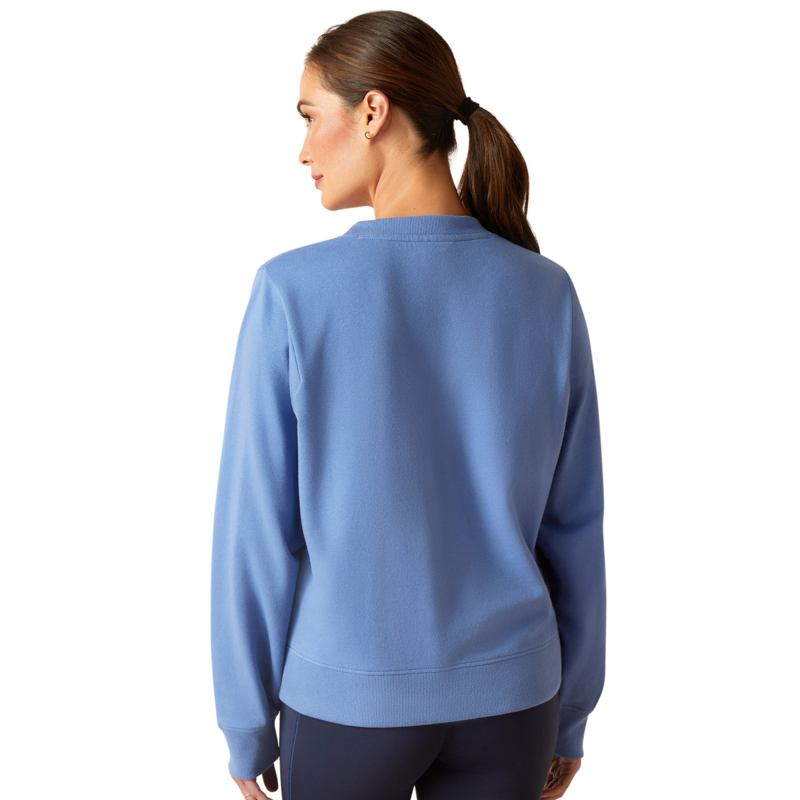 Ariat Women's Memento Sweatshirt - Dutch Blue-1