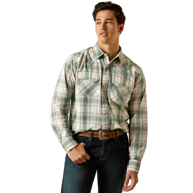 Ariat Men's Hansai Retro Fit Shirt - Egret
