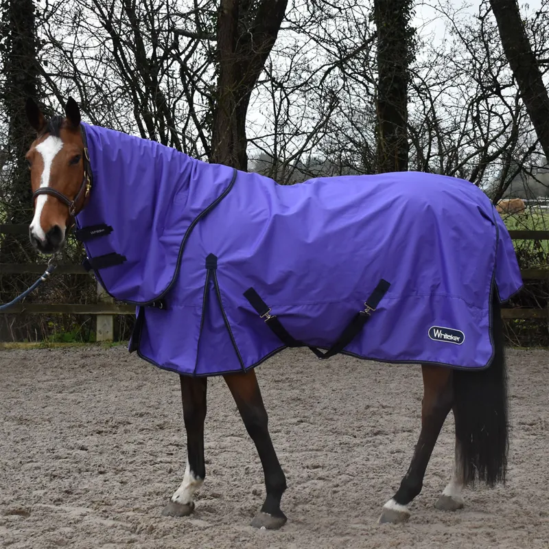 John Whitaker Rastrick 0g Detachable Neck Turnout Rug - Purple