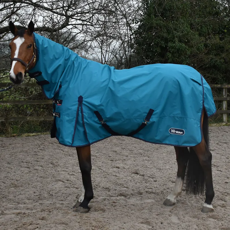 John Whitaker Rastrick 0g Combo Turnout Rug  - Turquoise