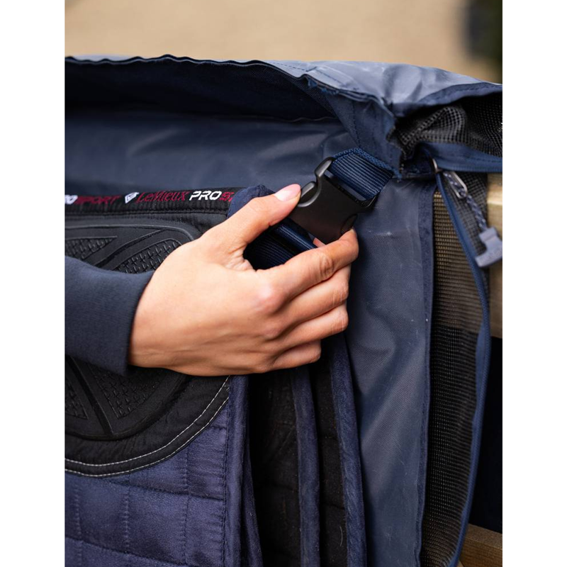 LeMieux Saddle Pad Carry Bag - Navy-3